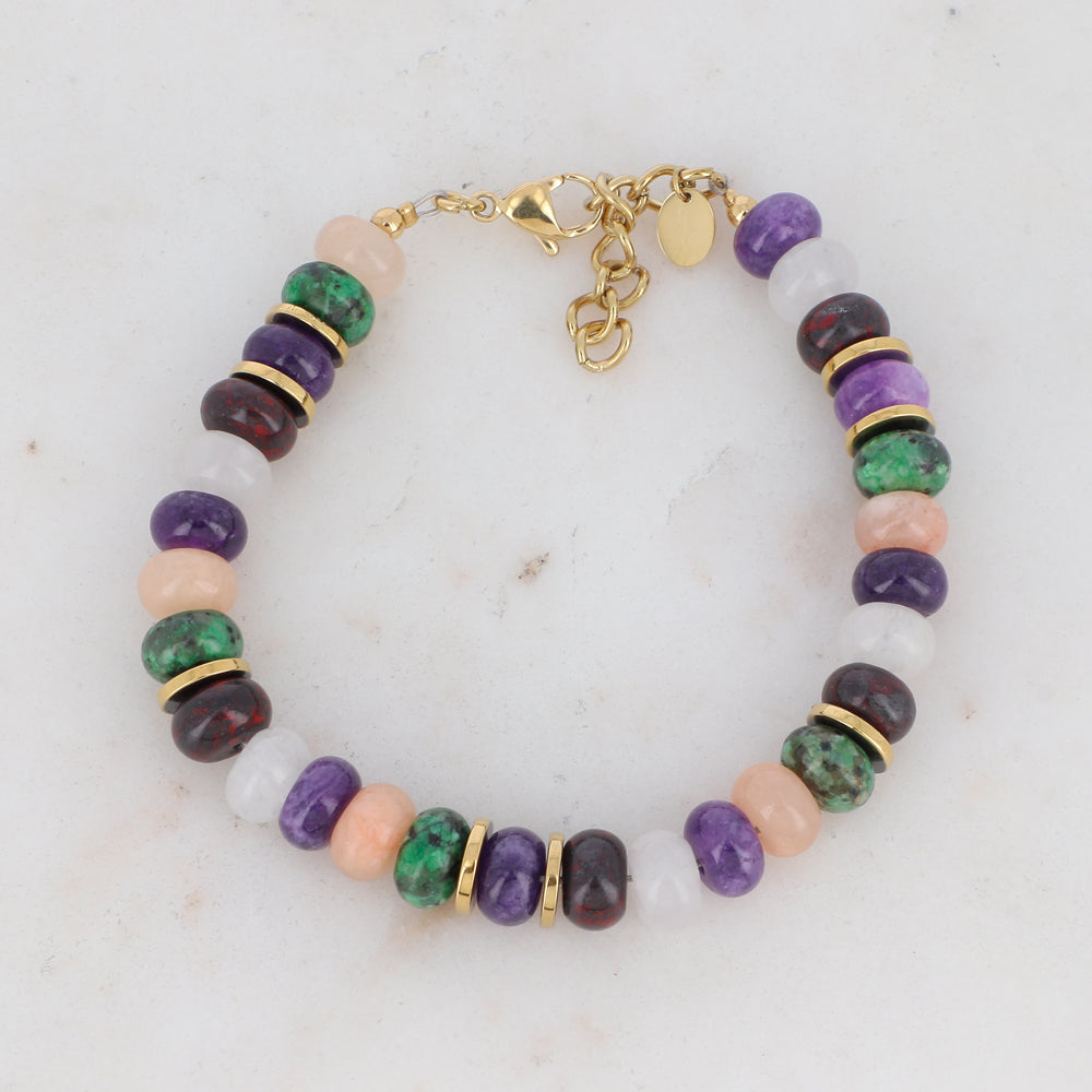 Bracelet Hunter - pierres naturelles
