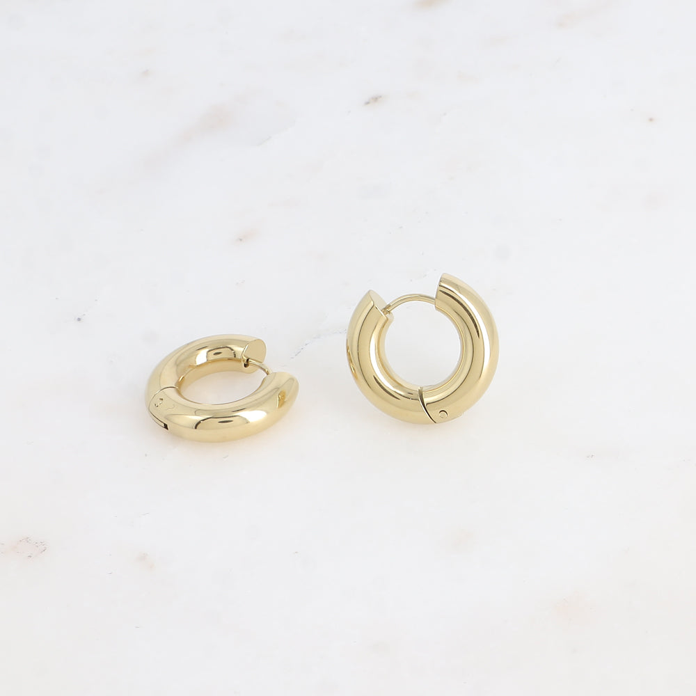 Créoles  bohm- anneau épais 20mm