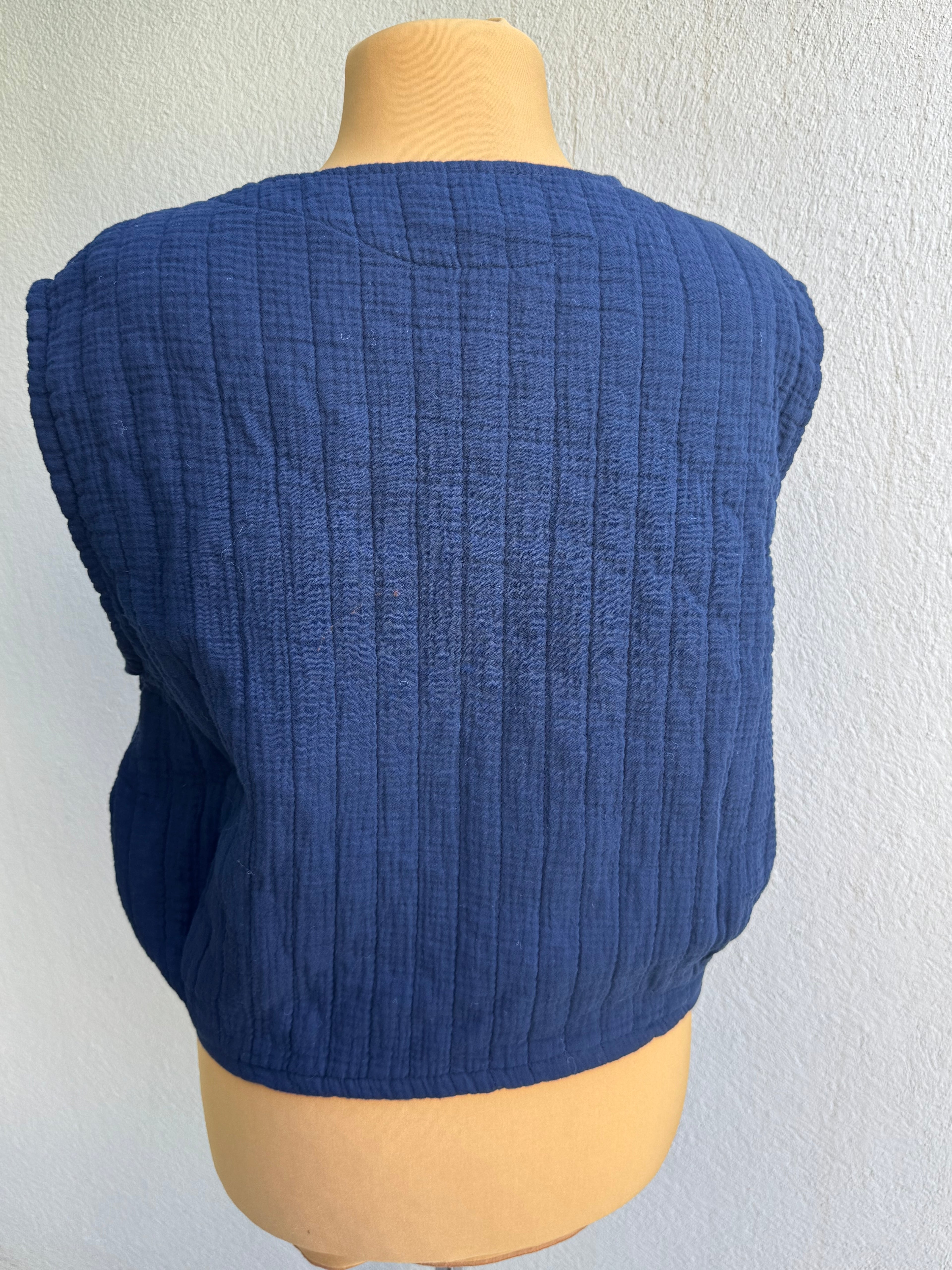 Gilet  sans manche soleil avec broche