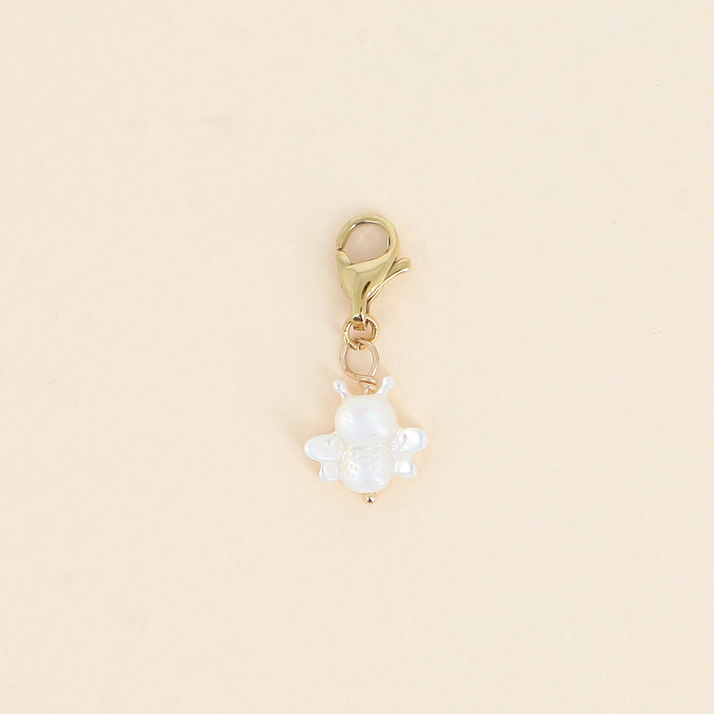 Charm Anya - abeille nacrée