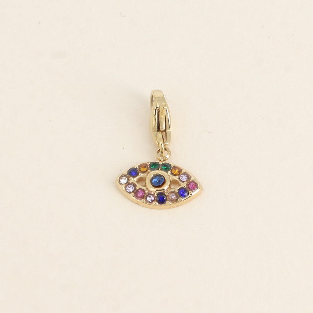 Charm Isola - oeil et oxydes de zirconium