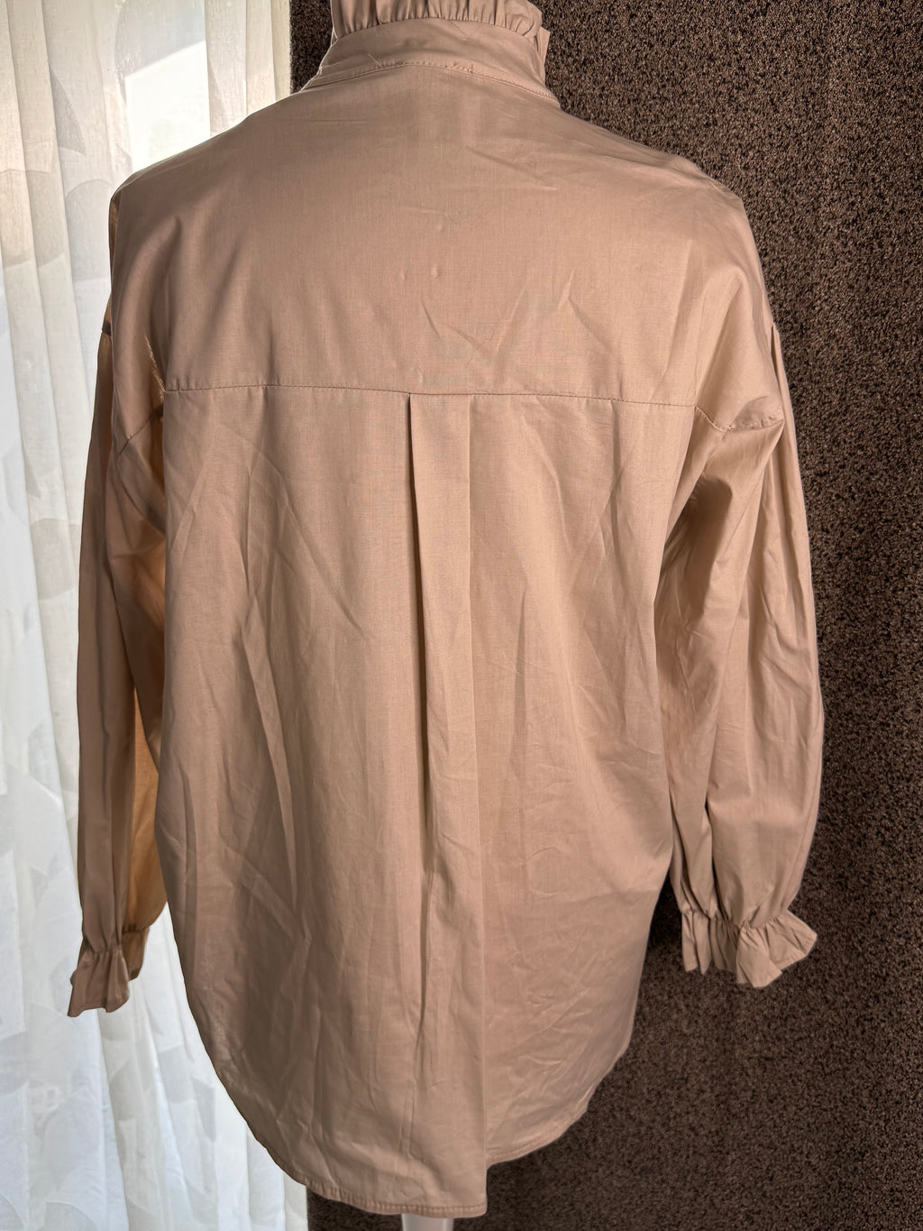 Chemise col haut soleil