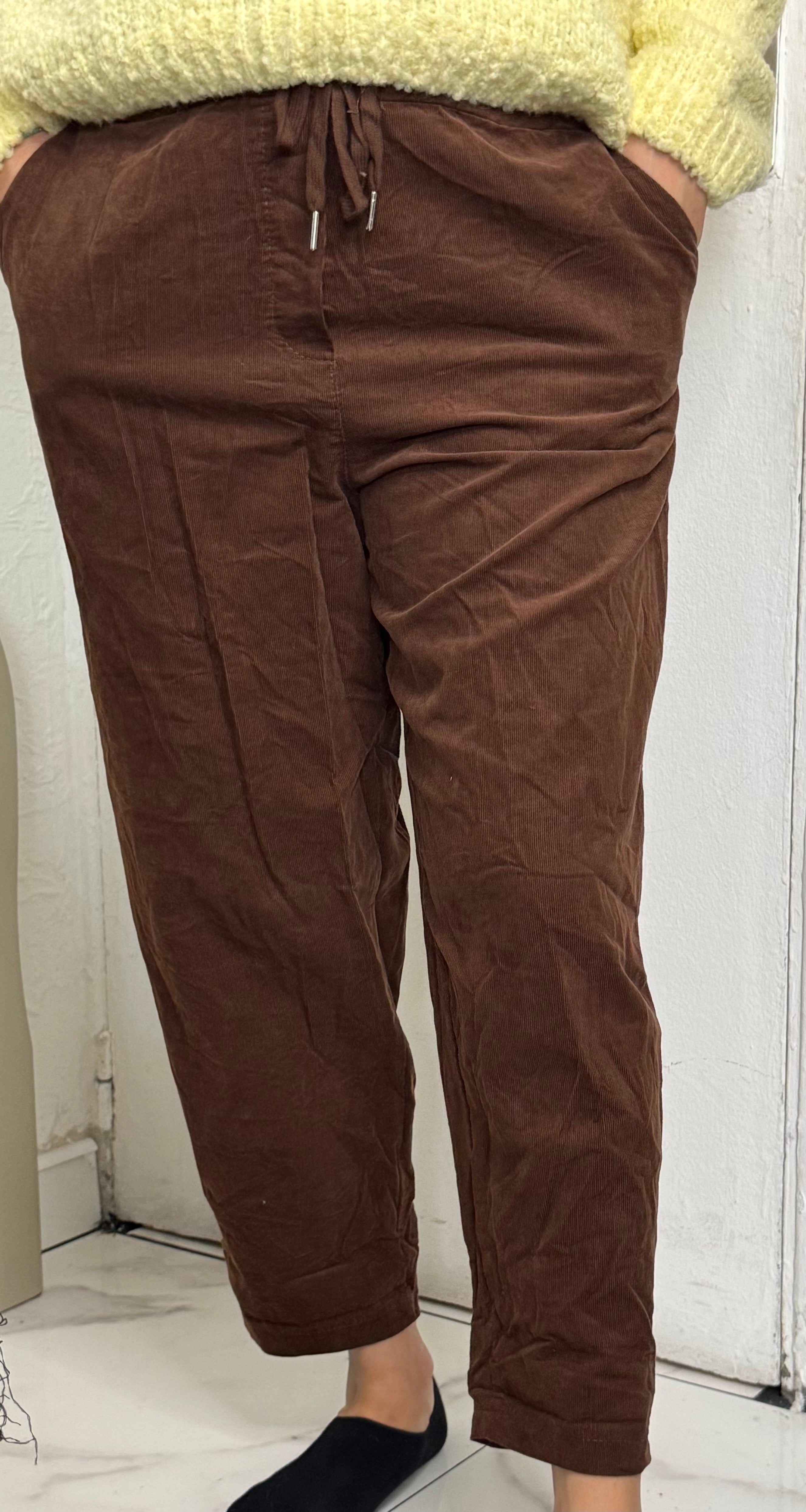 Pantalon velours