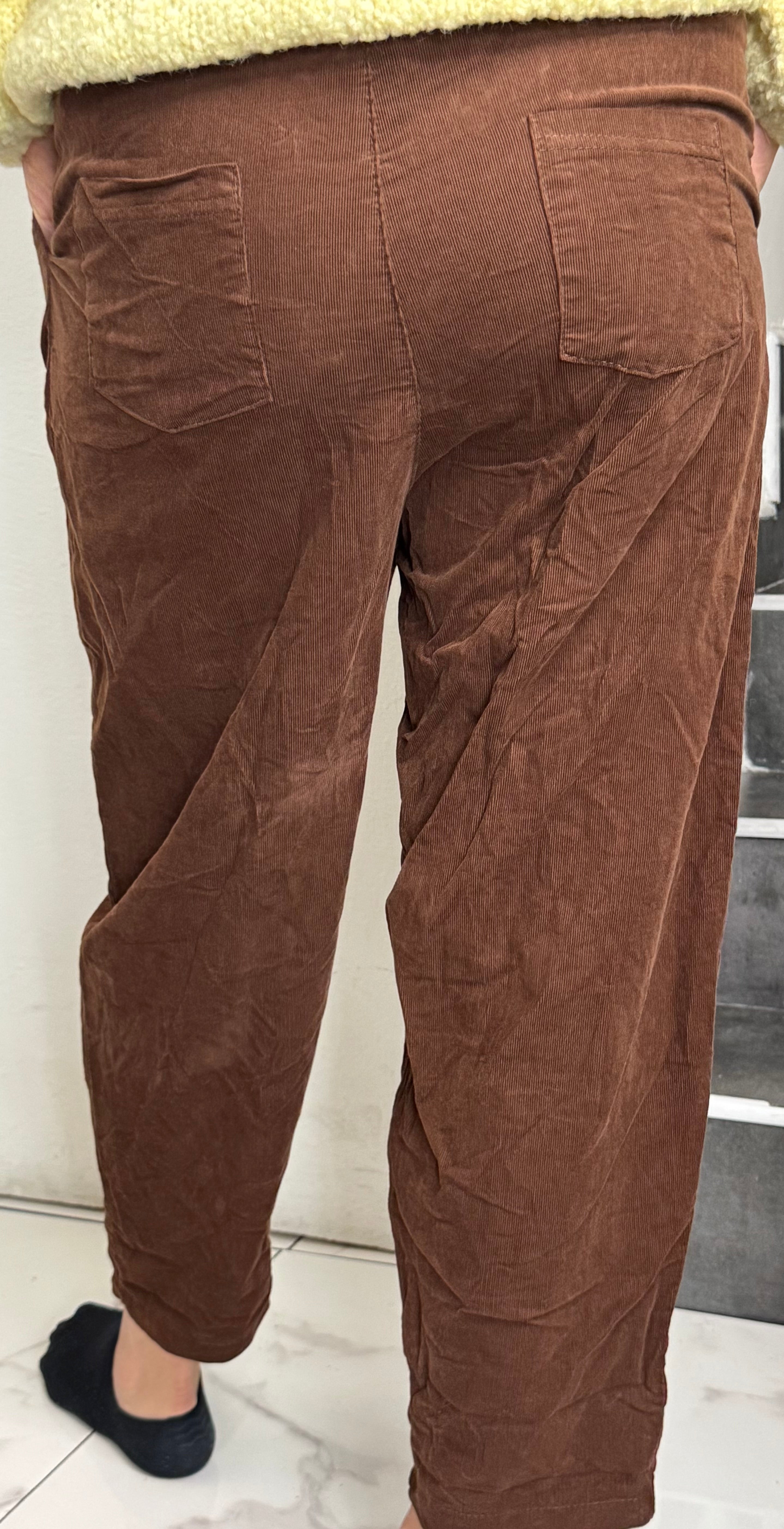 Pantalon velours
