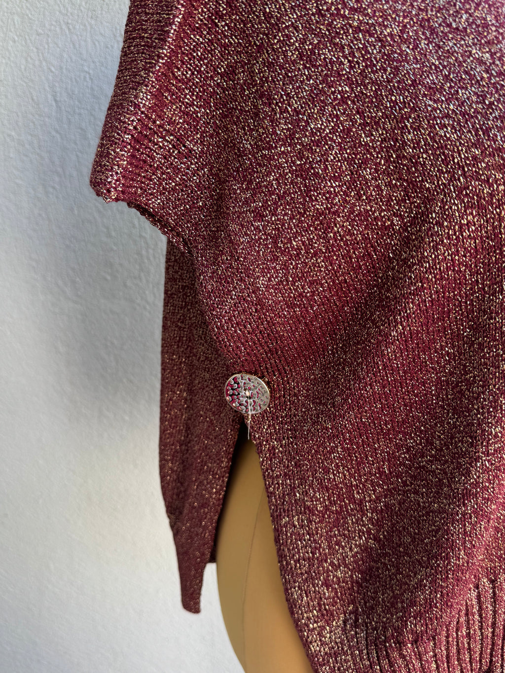 Poncho pailleté Yani