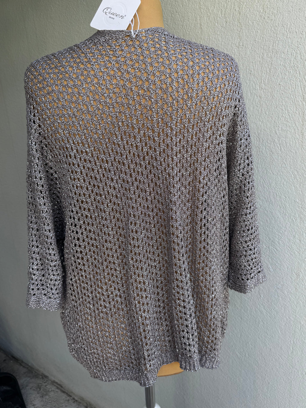 Gilet filet doré ou bronze