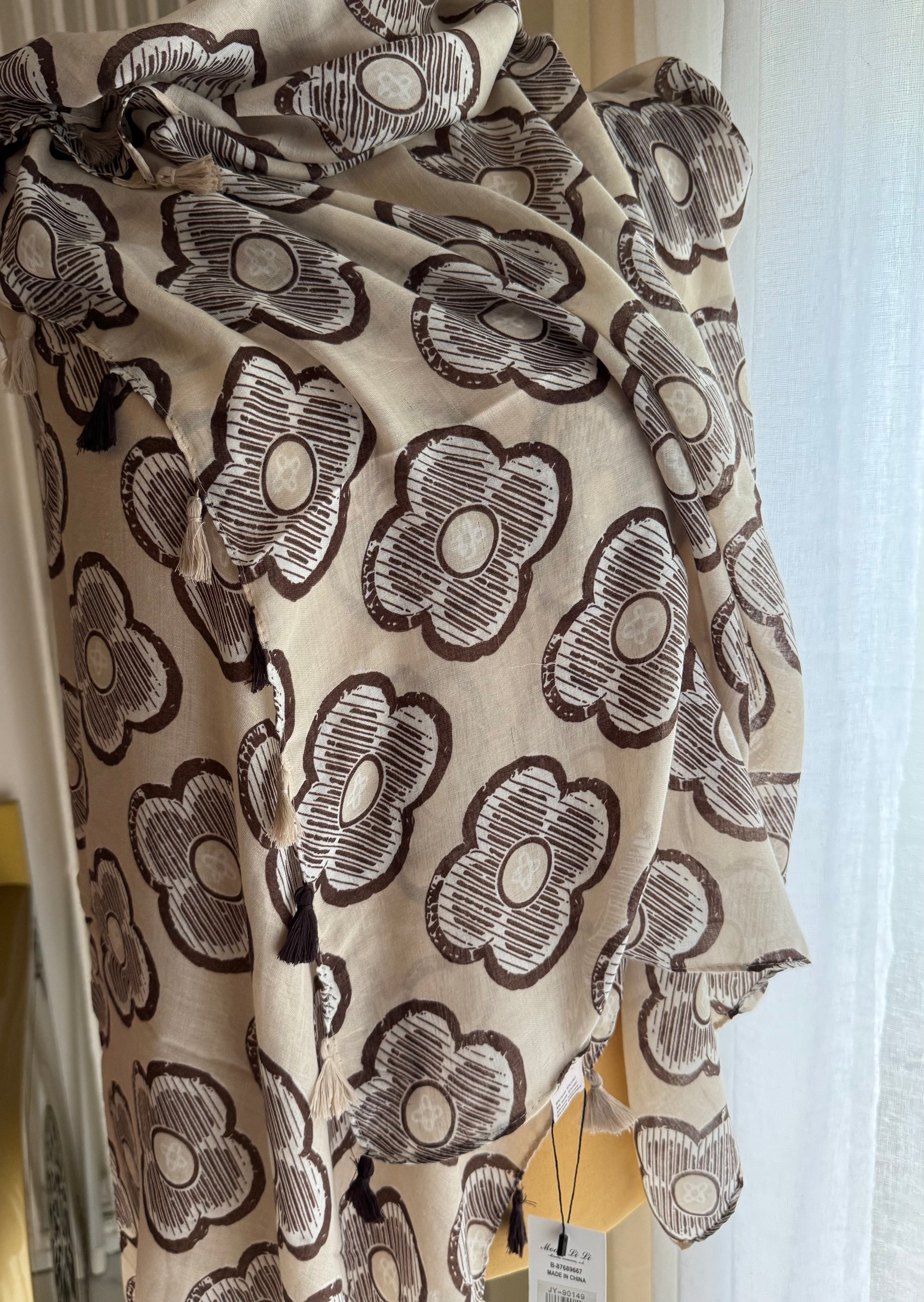 Foulard marguerite
