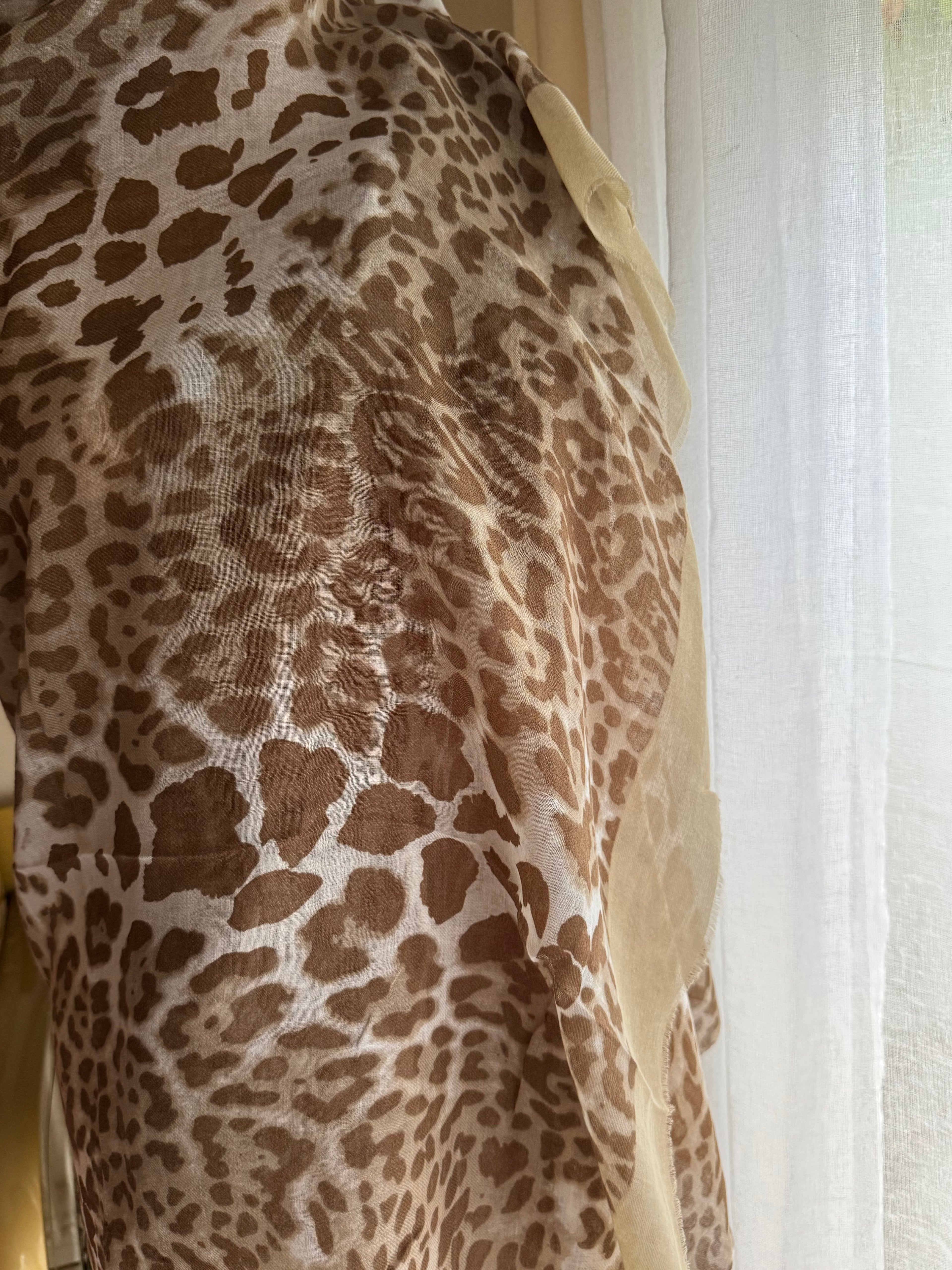 Foulard léopard