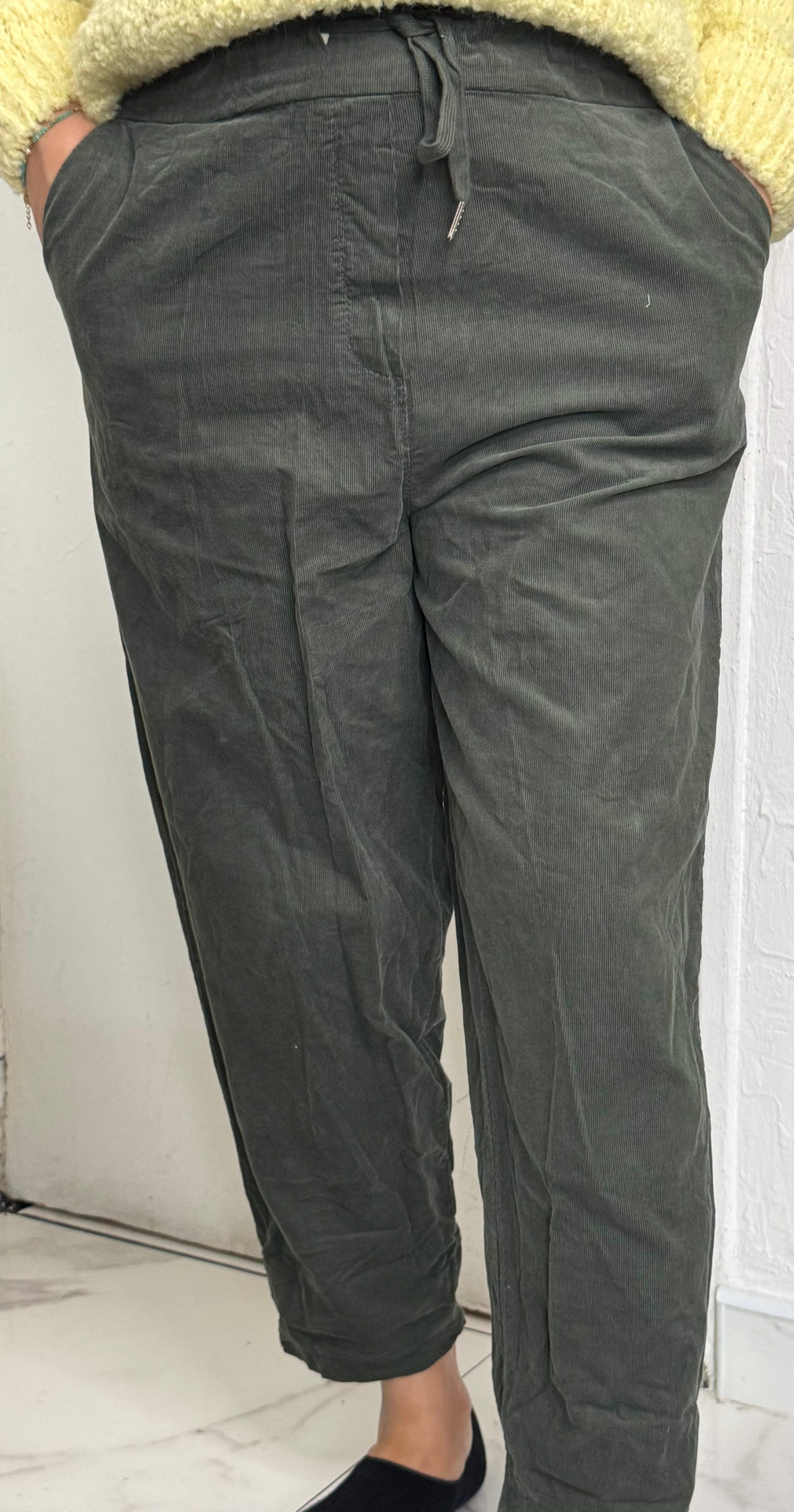 Pantalon velours
