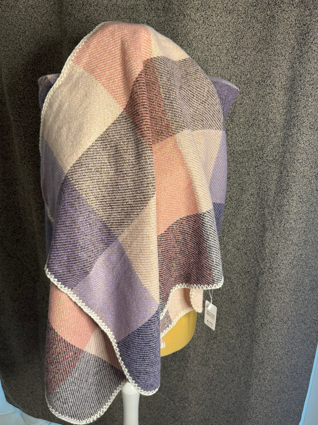 Écharpe à carreaux