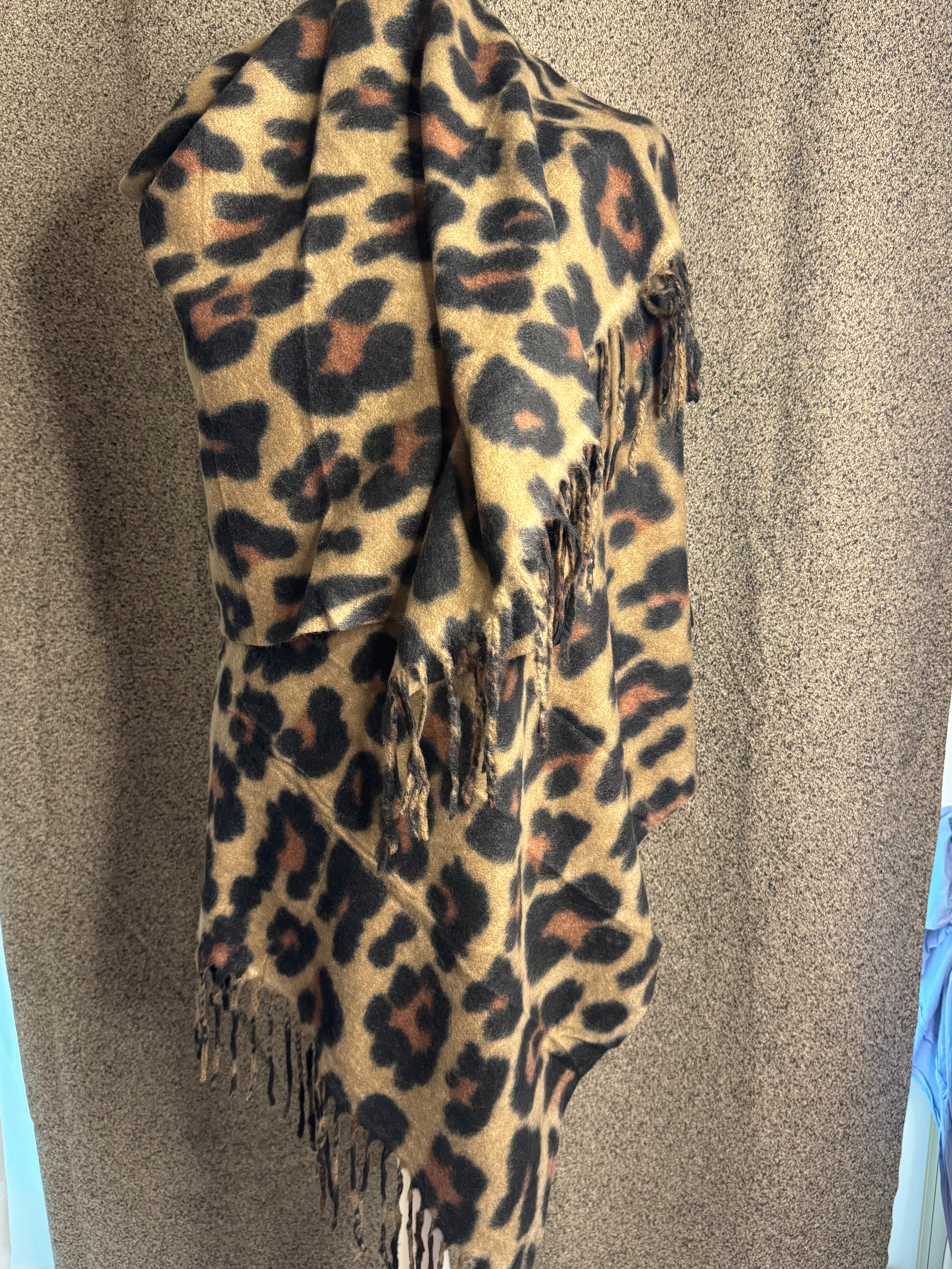 Écharpe léopard