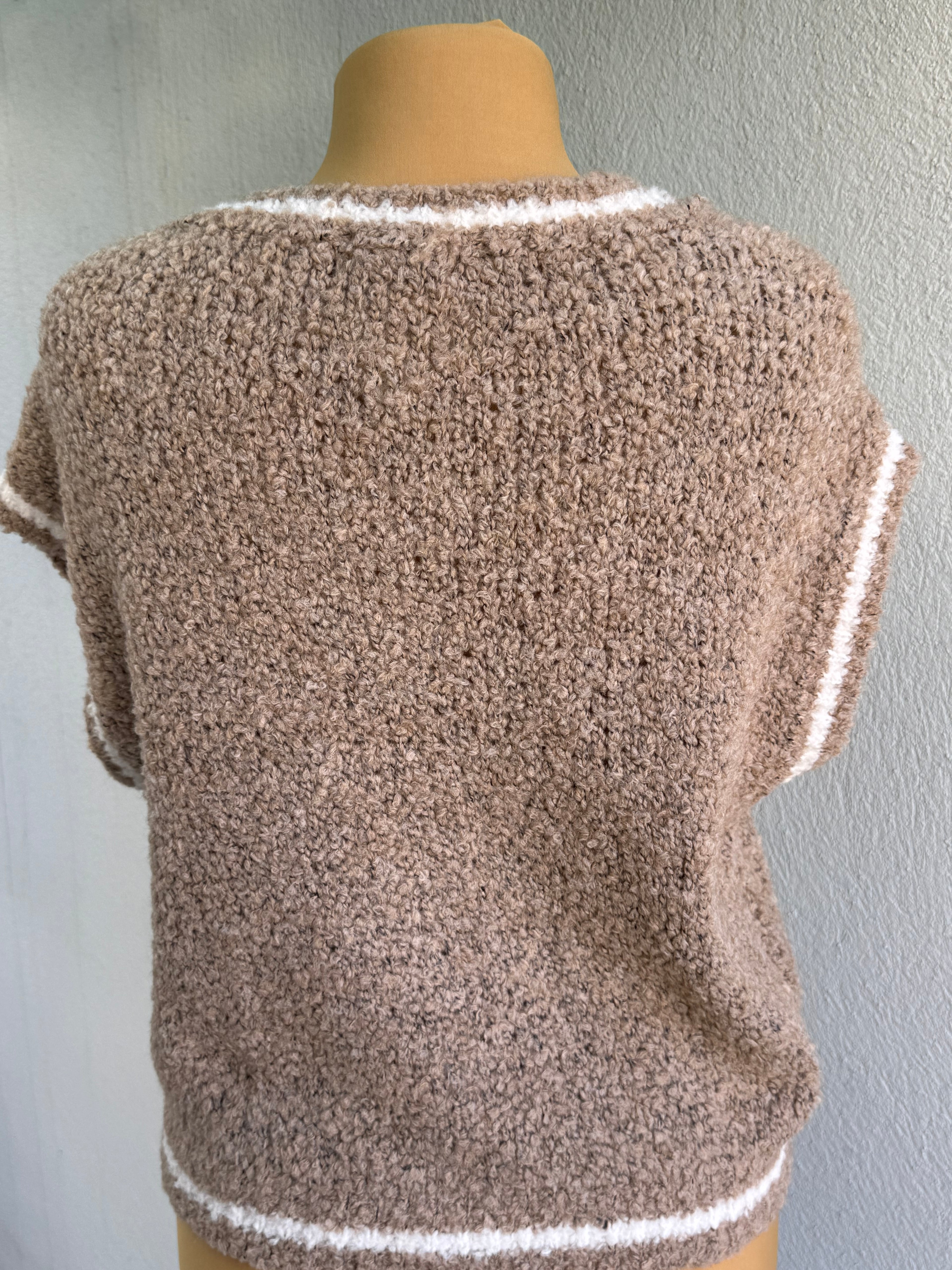Pull sans manche Carole