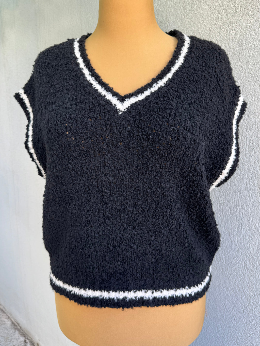 Pull sans manche Carole