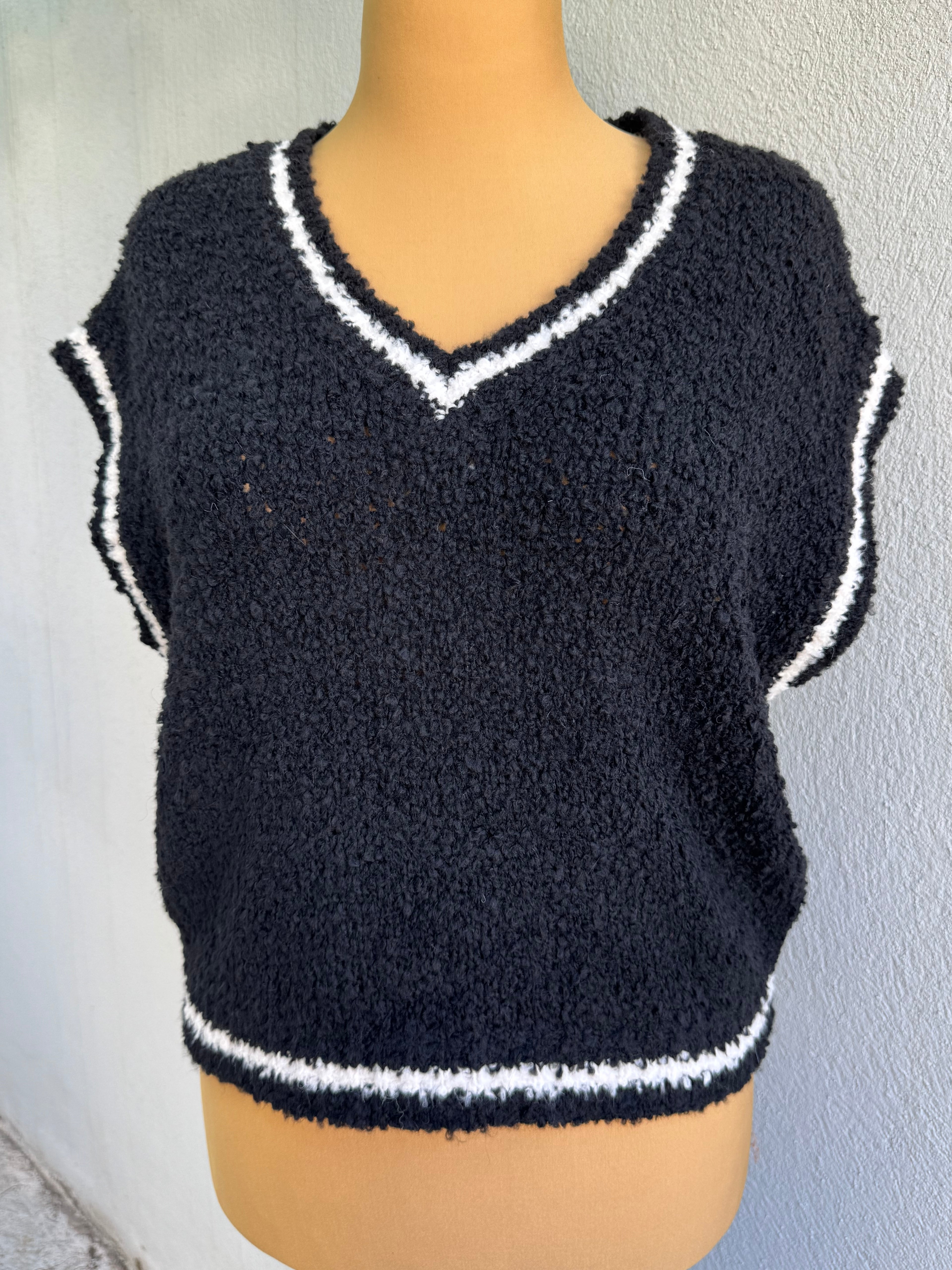 Pull sans manche Carole