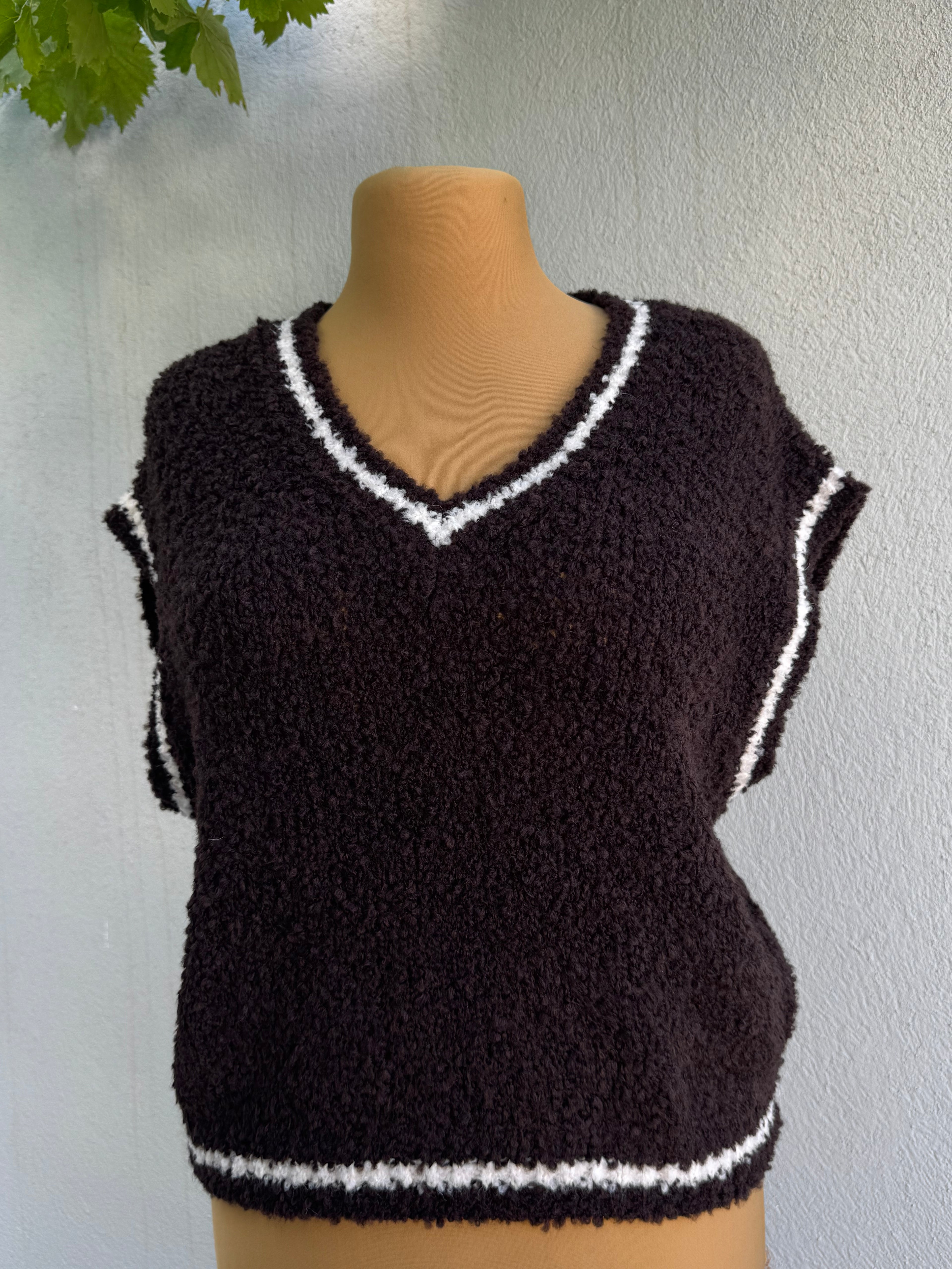 Pull sans manche Carole
