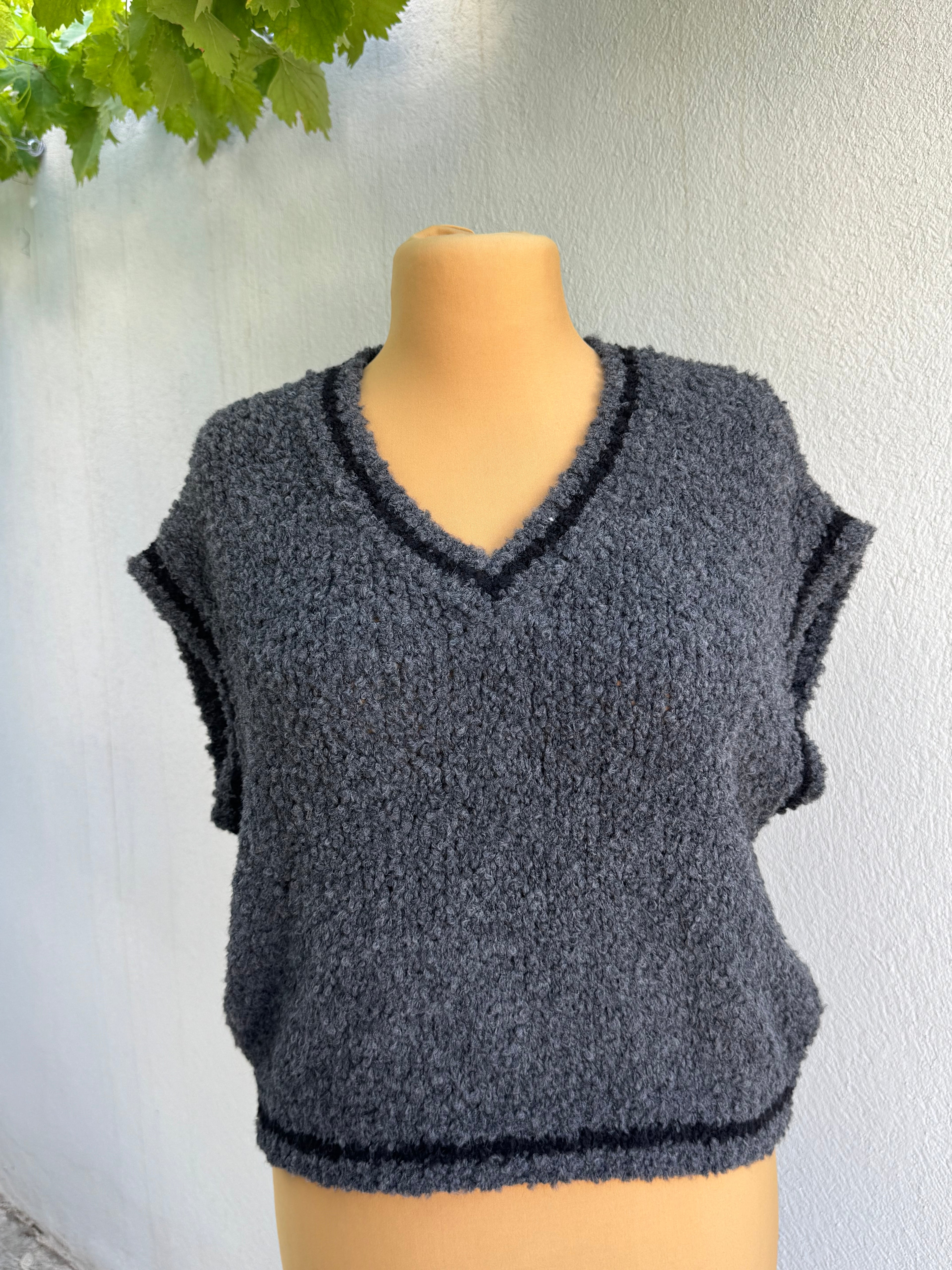 Pull sans manche Carole