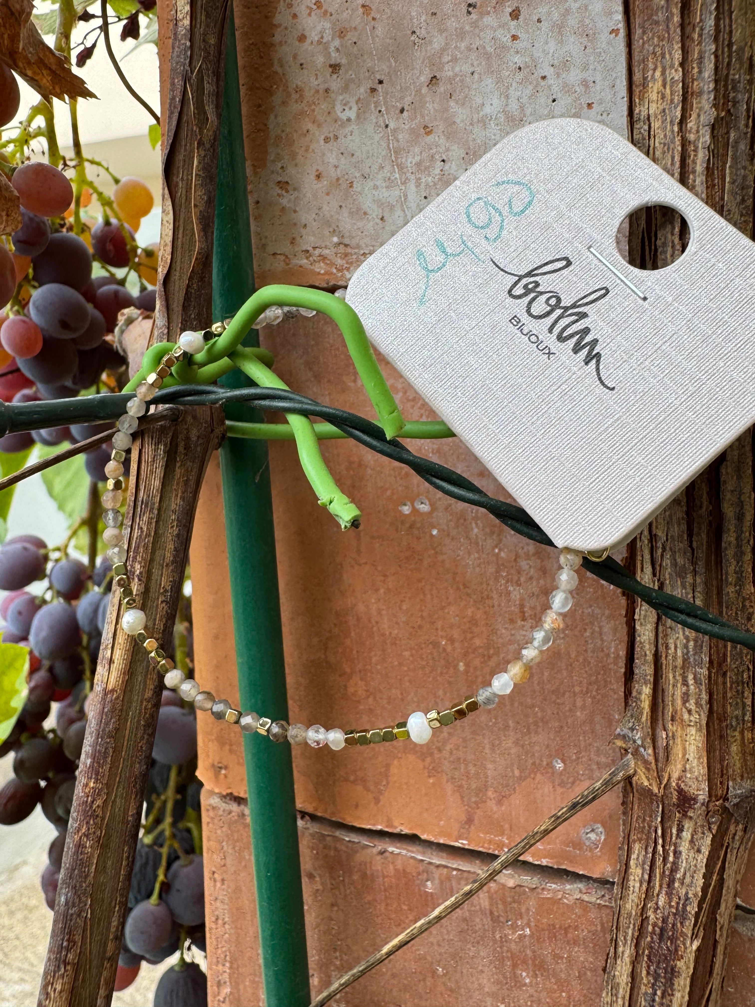 Bracelet Bracéline - pierres naturelles