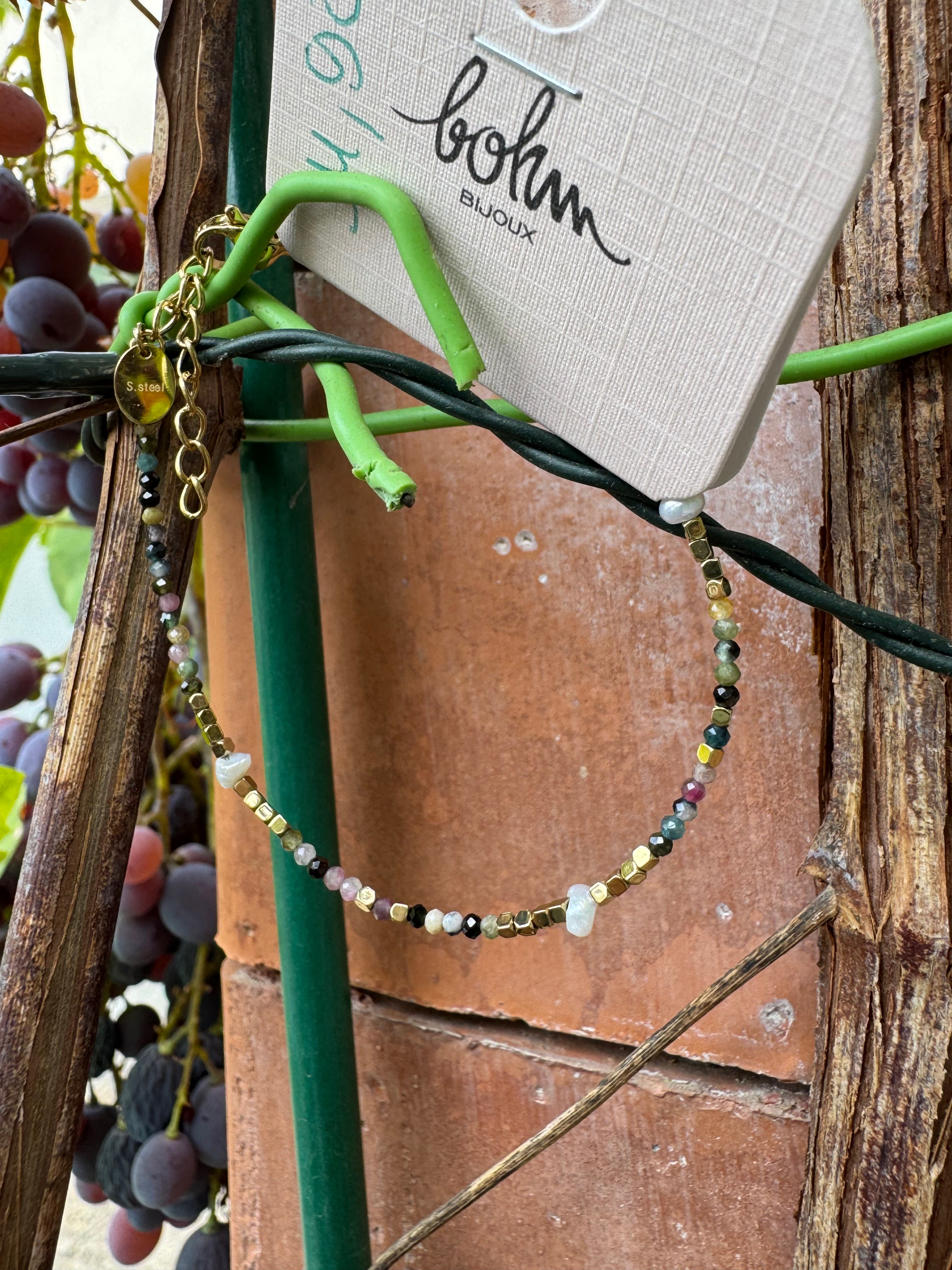 Bracelet Bracéline - pierres naturelles