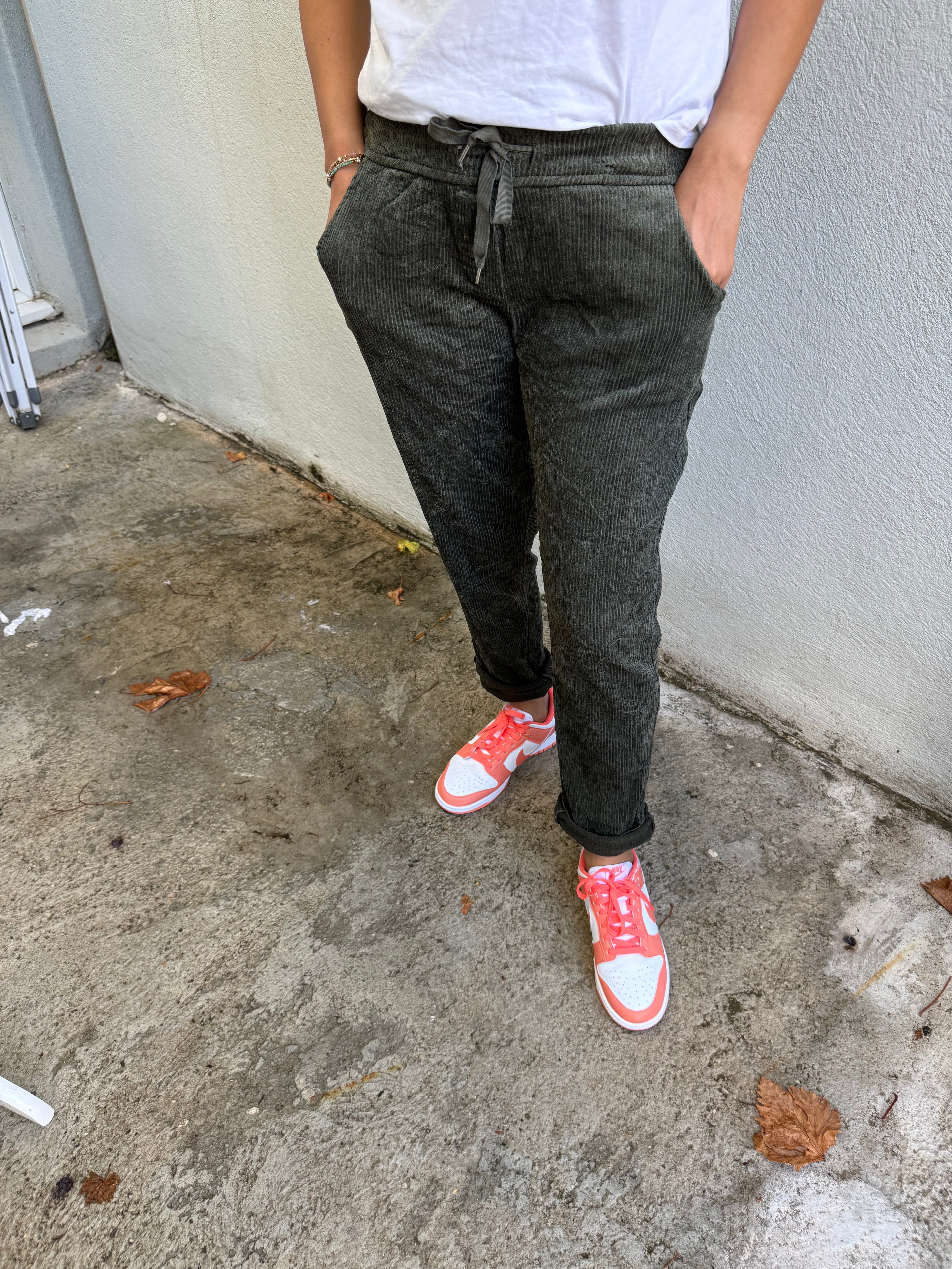 pantalon velours Ines