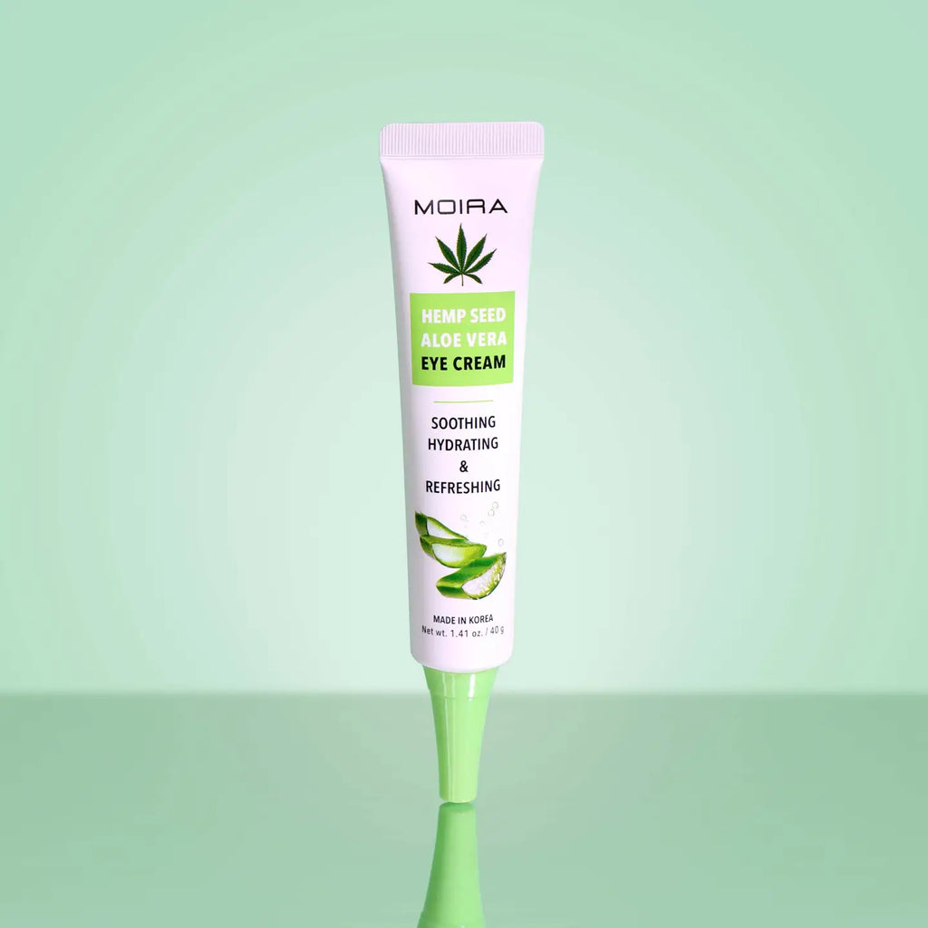 Crème pour les yeux à l'aloe vera aux graines