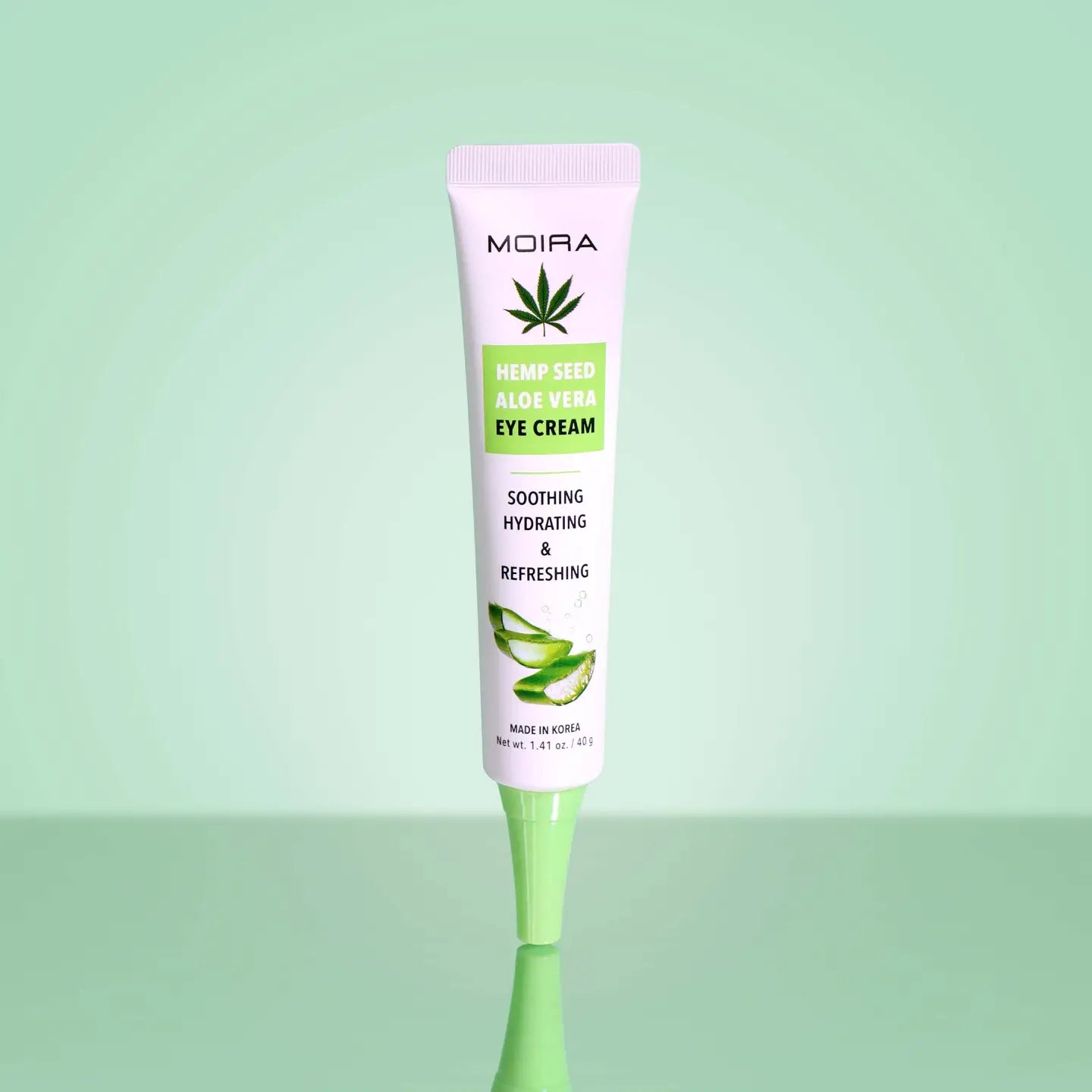 Crème pour les yeux à l'aloe vera aux graines